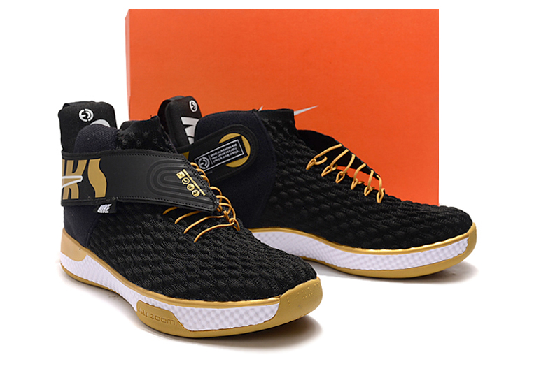 2020 Men Nike Air Zoom UNVRS Black Gold White Shoes
